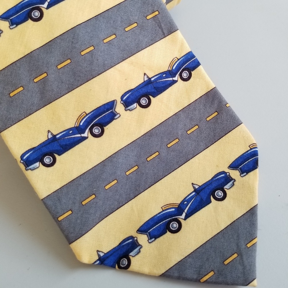 Vintage Classic Tie 'Life In the Fast Lane'